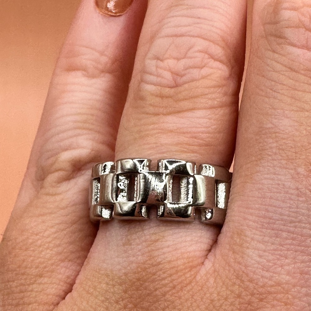 Silver ring - Picture 4 of 6